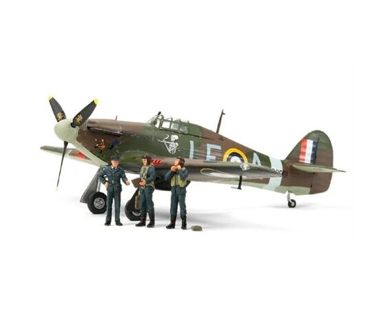 ARW10.37011-Hawker Hurricane Mk I mit 3 Figuren