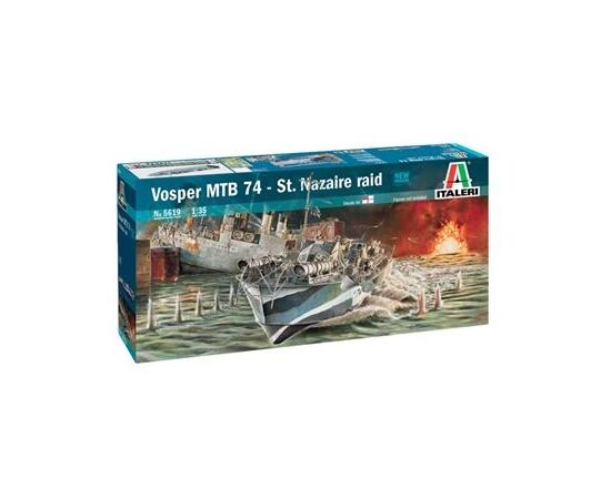 ARW9.05619-Vosper St.Nazaire Raid MTB 74