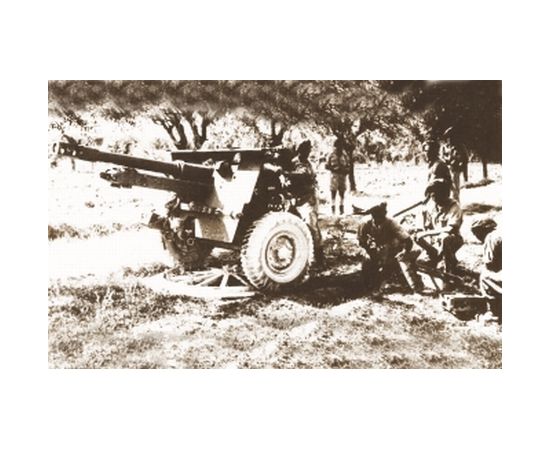 ARW9.07027-Morris Quad tractor/25 Pdr. gun