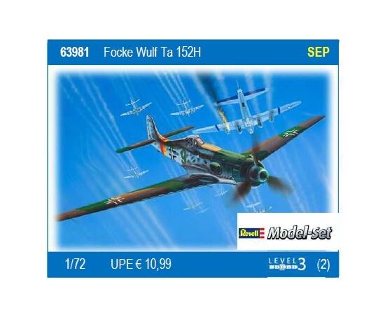 ARW90.63981-Model Set Focke Wulf Ta 152H