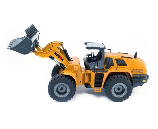 HUI1583-1:14 RC wheel excavator loader with 2.4G transmitter and 10 functions