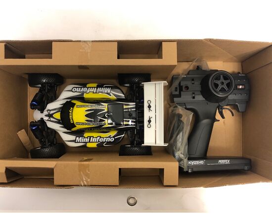 SUPD03-Demo Model not usedl -Kyosho&nbsp; 1/16 EP 4WD r/s Mini Inferno&nbsp; (no warranty, no return)