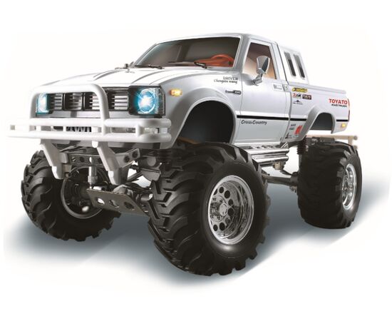 HG-P407-W-1/10 ARTR Super Truck 4x4, 3-speed Transmission, no Battery and Charger, White