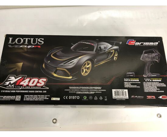 SUPD17-Demo Model not usedl -M40S RTR 1/10 LOTUS EXIGE V6 CUP R&nbsp; (no warranty, no return)