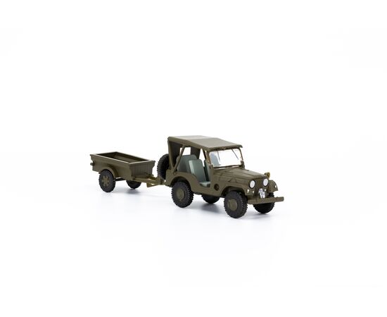 ARW85.005102-Armee-Jeep Willys M38A1 mit Anh&#228;nger