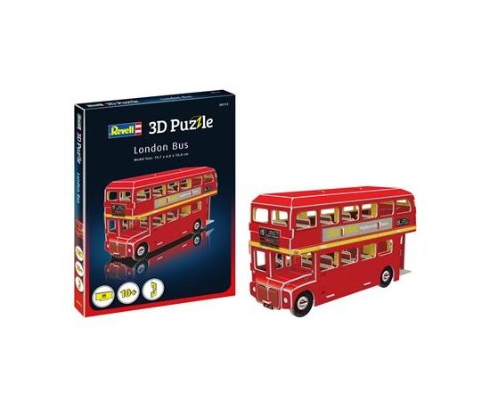 ARW90.00113-London Bus Mini 3D Puzzle