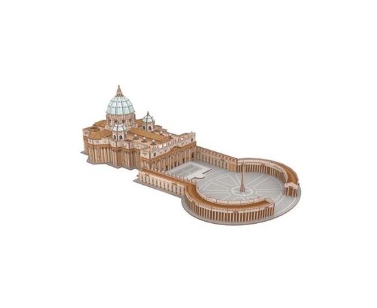 ARW90.00208-3D-Puzzle Petersplatz im Vatikan