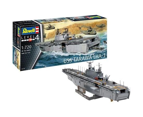 ARW90.05170-Assault Ship USS Tarawa LHA-1