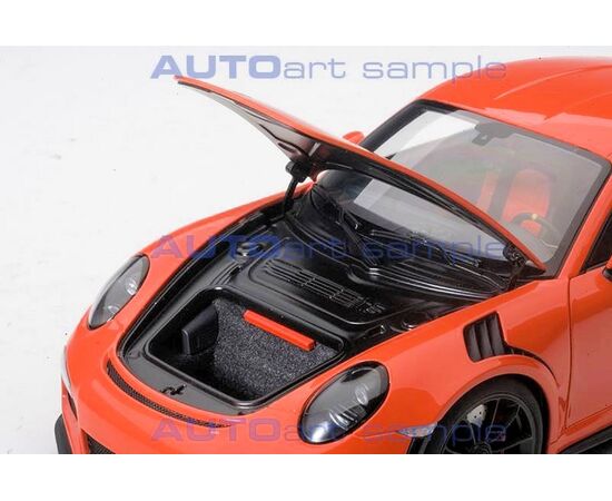 LEM78168-PORSCHE 911 GT3 RS orange 1:18