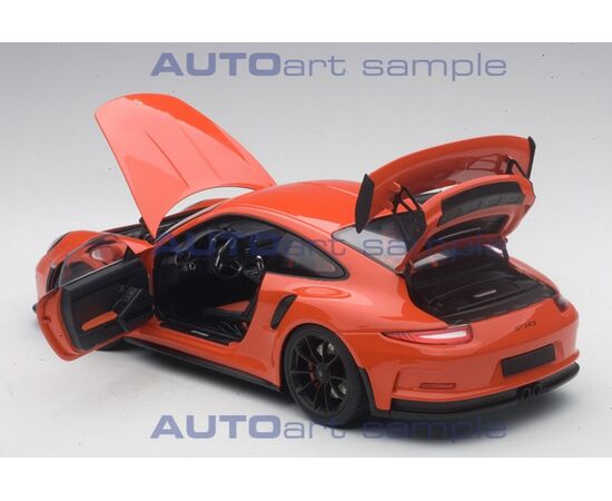 LEM78168-PORSCHE 911 GT3 RS orange 1:18