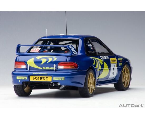 LEM89791-SUBARU Impreza WRC #4 1:18 P.Liatti/Fabriziap. Monte Carlo 1997