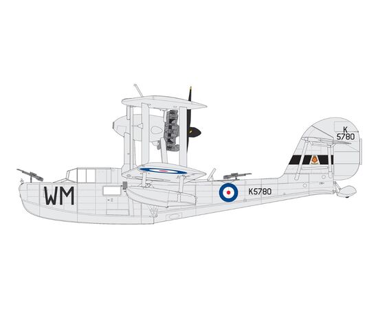 LEM9187-AVION Supermarine Walrus 1:48 'Silver Wings'