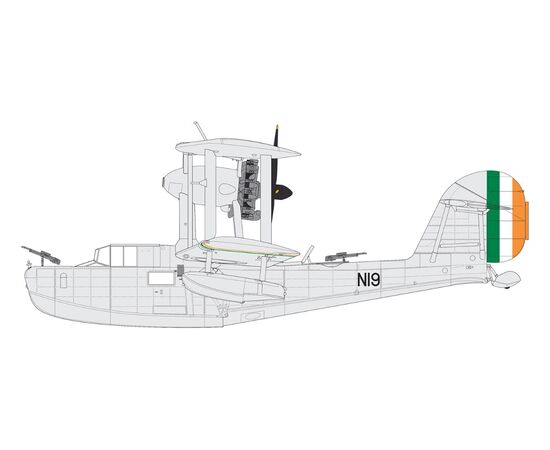 LEM9187-AVION Supermarine Walrus 1:48 'Silver Wings'