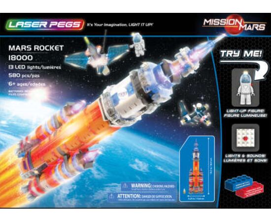 LEM18000-Mars Rocket w/Sound Module