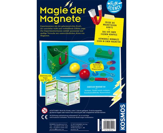 LEM616595-FUN SCIENCE Magic Magnets D/F/I 8-12