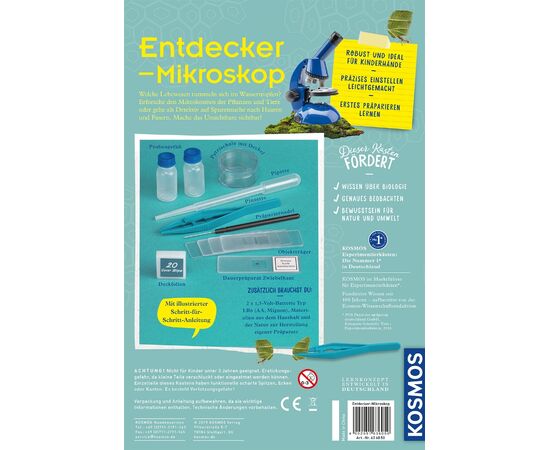 LEM636050-MIKROSKOPIE Entdecker-Mikroskop 8-12