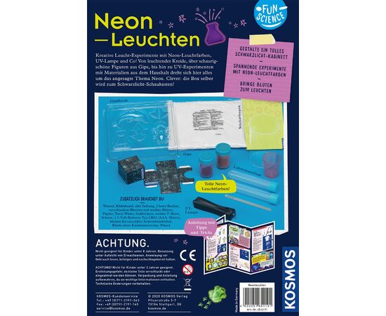 LEM654191-FUN SCIENCE Neon-Leuchten 8-12