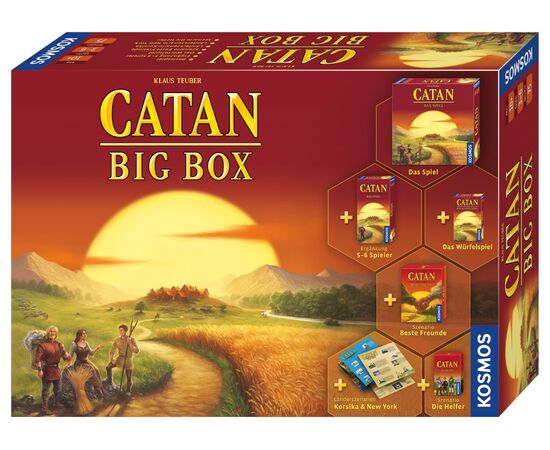 LEM693152-CATAN Big Box Edition 2019 D10+/3-6