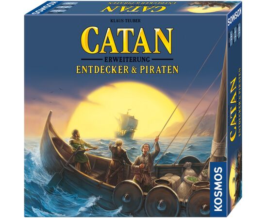 LEM693411-CATAN Entdecker &amp; Piraten Erw.10+/2-4