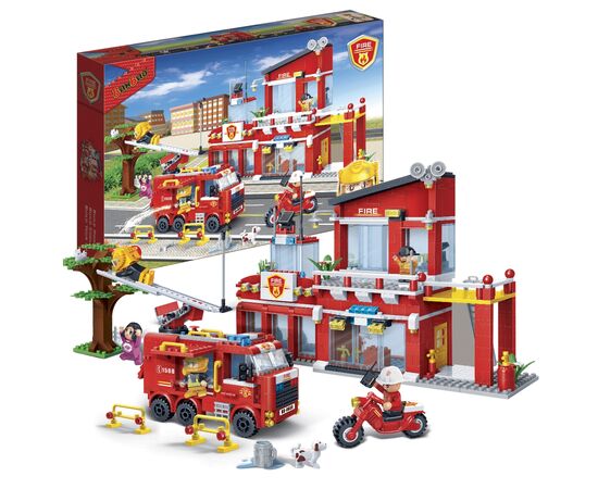 LEM7101-FIRE Station de pompiers(828)