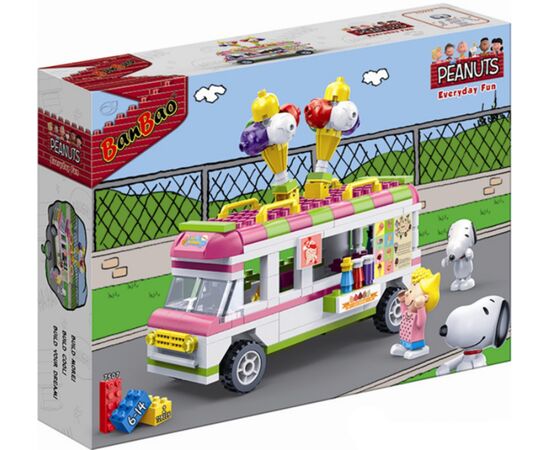 LEM7507-Snoopy Ice Cream Truck (250)