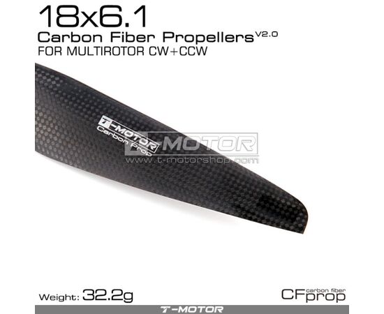 TMR18061-Carbon Fiber Prop CW &amp; CCW 18 x 6.1