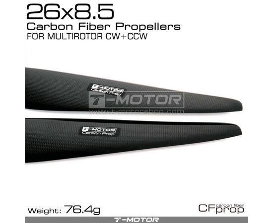 TMR26085-Carbon Fiber Prop CW &amp; CCW 26 x 8.5