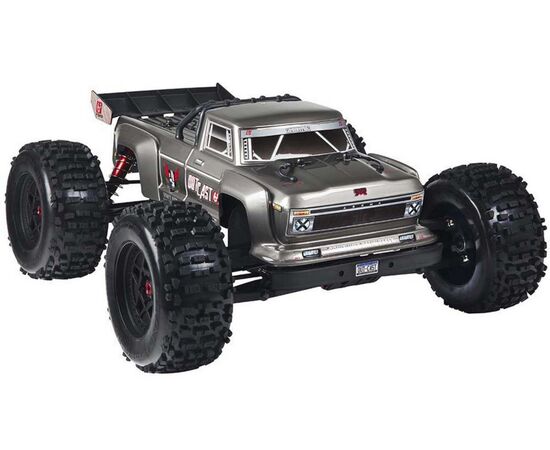 LEMARA106042S-ST.TRUCK OUTCAST 6S 1:8 4WD EP RTR SILVER BRUSHLESS (sans accu et chargeur)u