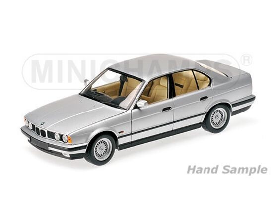 LEM100024005-BMW 535 I (E34) 1988 argent 1:18
