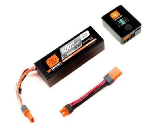 LEMSPMXPS3-Smart Powerstage Bundle 3S 1x 5000mAh 3S 50C Smart LiPo battery 1x S150 Smart AC/DC Charger