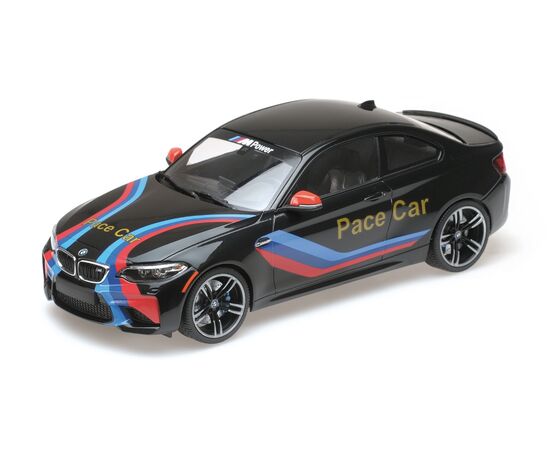 LEM155026106-BMW M2 Coupe 2016 1:18 Pace Car