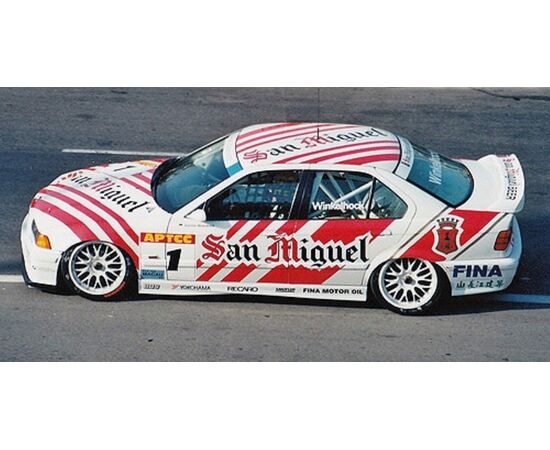 LEM155942601-BMW 318IS CLASS II - BMW TEAM SCHNITZ ER - JOACHIM WINKELHOCK - WINNER MACAU GUIA RACE 1994