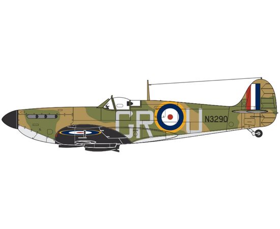LEM1071B-AVION Superm. Spitfire MkIa 1:72