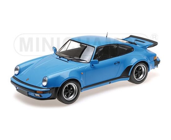 LEM125066111-PORSCHE 911 Turbo 1977 bleu 1:12 Mexico Blue