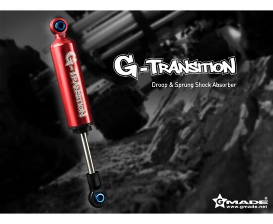 GM20501-Gmade G-Transition Shock Red 80mm (4) for 1/10 Crawler