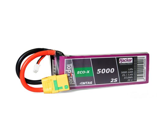H95000231-TopFuel LiPo 20C-ECO-X 5000mAh 2S MTAG