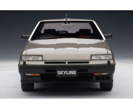 LEM77428-NISSAN Skyline 2000 1984 gris 1:18 (DR30) Hardtop Turbo Intercooler RS.X