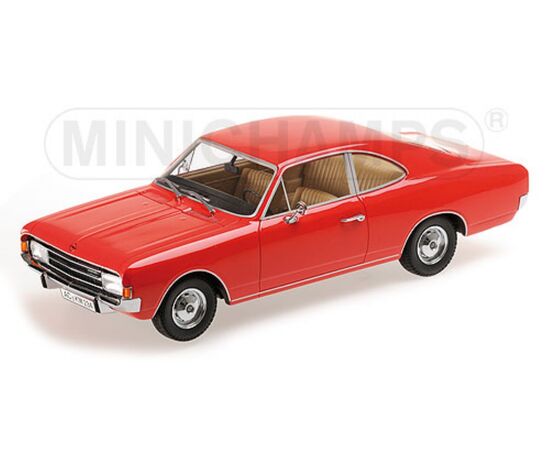 LEM107047020-OPEL Rekord C Coupe 1966 rouge 1:18