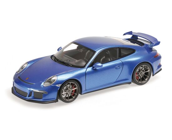 LEM110062725-PORSCHE 911 GT3 2013 bleu 1:18