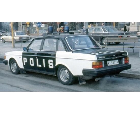 LEM155171497-VOLVO 240 GL - 1986 - 'POLIS SWEDEN'