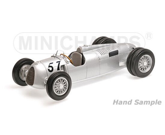 LEM155361057-AUTO UNION Typ C 1:18 Hans Stuck Win. Shels. Hillcli. 1936