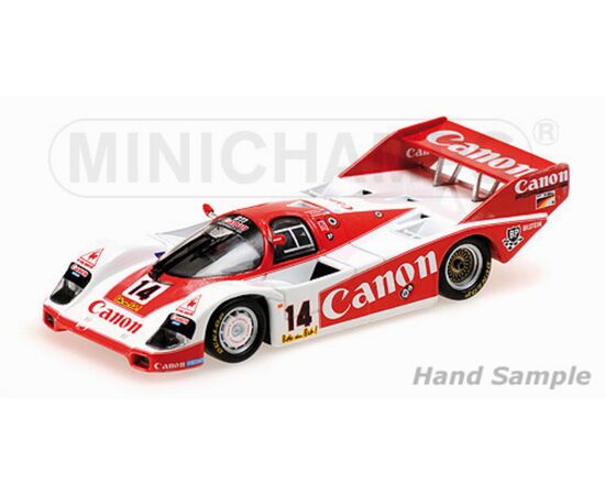 LEM155836614-PORSCHE 956 K 'Canon Racing' 1:18 3rd Place N&#252;rburgring 1000Km 1983Rosberg/Lammers/Palmer