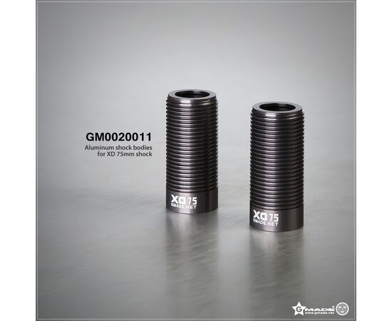 GM0020011-Gmade Aluminum Shock Bodies for XD 75mm Shock