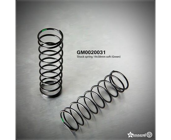 GM0020031-Gmade Shock Spring 19x58mm Soft Green (2)