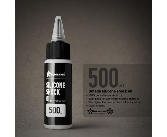 GM23000-Gmade Silicone Shock Oil 500 Weight 50ml&nbsp;