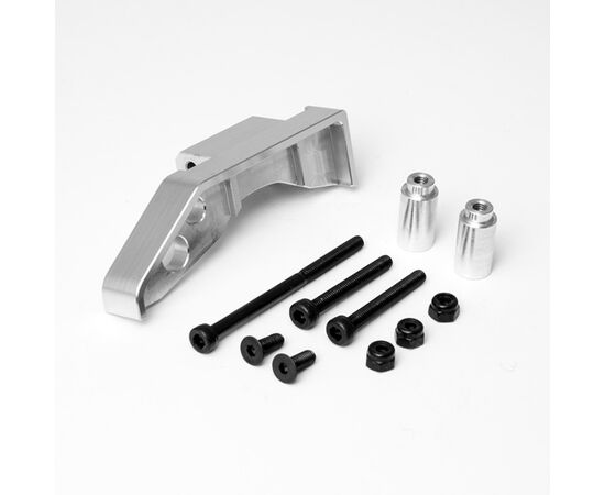 GM30032-Gmade R1 Front Axle Truss Upper Link Mount (Silver)