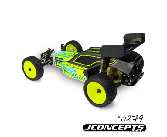 JC0279-Detonator Worlds - RC10 Worlds car body w/ 5.5 wing