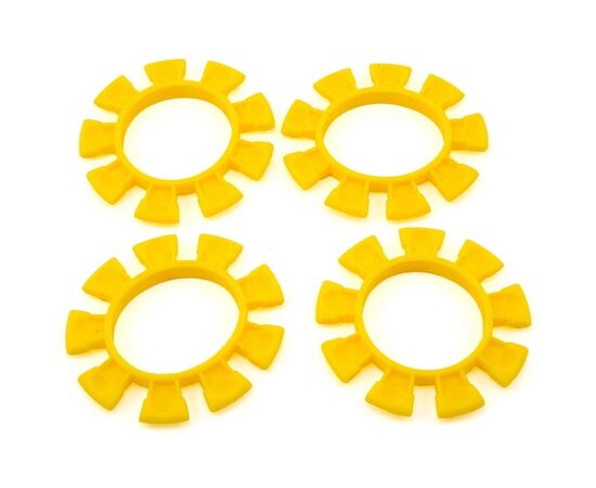 JC8115-Dirt Bands - tire gluing rubber bands - yellow - fits 1/10th, SCT and 1/8th buggy