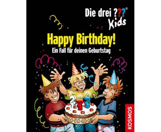 LEM145579-Die drei ??? Kids Happy Birthday