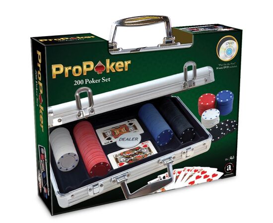 LEM2704-ProPoker Texas Hold. Poker &amp; DVD 200x